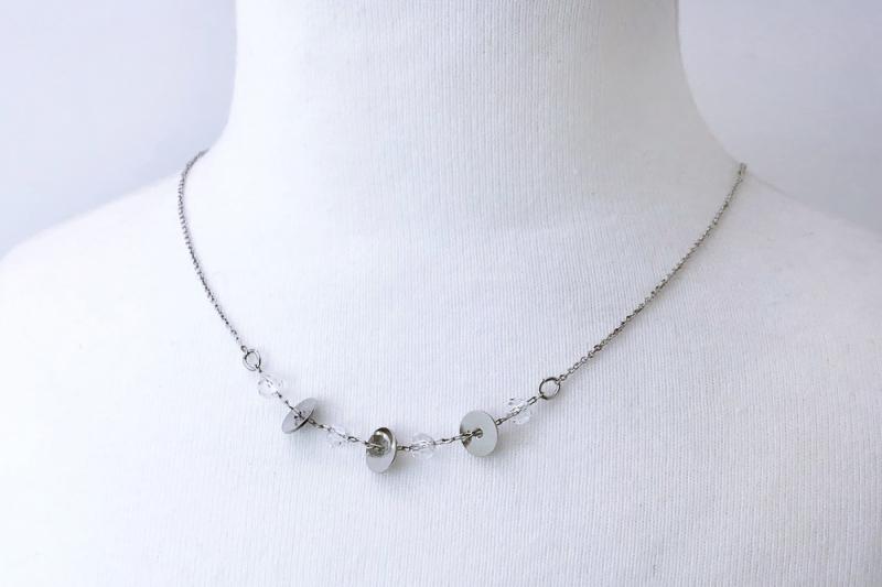 [Ozel] Elegant Glass Necklace