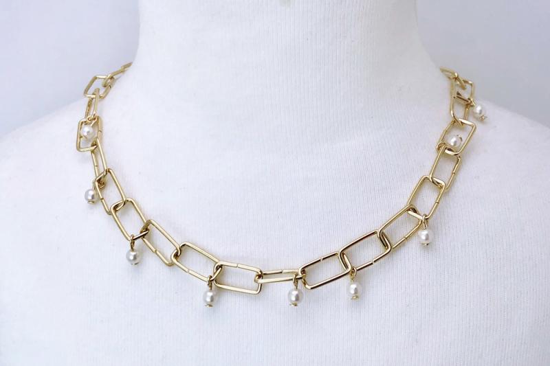 [Ozel] Romantic Mood Pearl Necklace