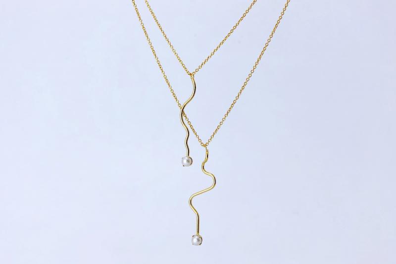 [Ozel] Trendy Pearl Necklace