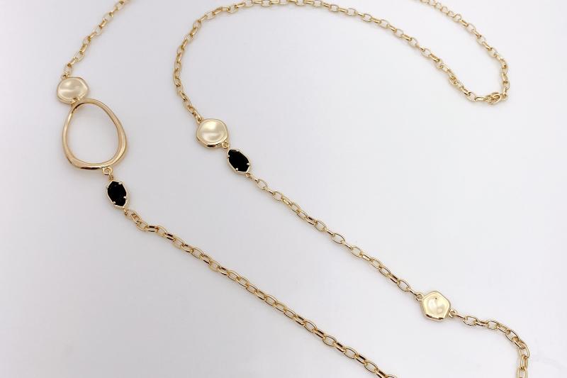 [Ozel] Layered Glass Necklace [