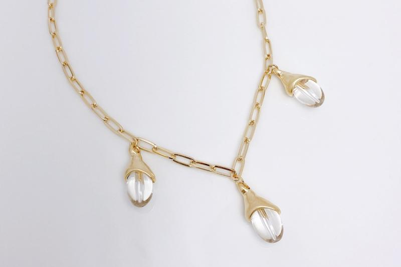 Chic Point Acrylic Necklace [Ozel]