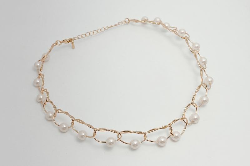 [Ozel] Vintage Vibe Pearl Necklace