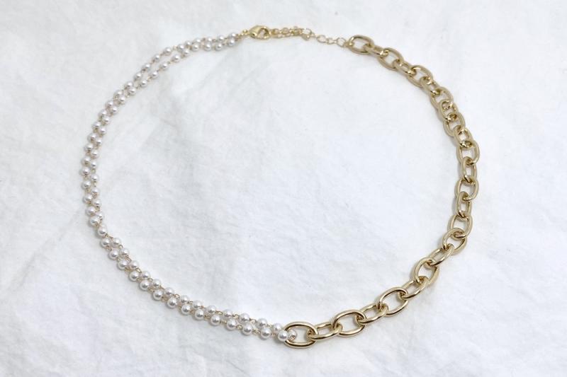 [Ozel] Romantic Mood Pearl Necklace
