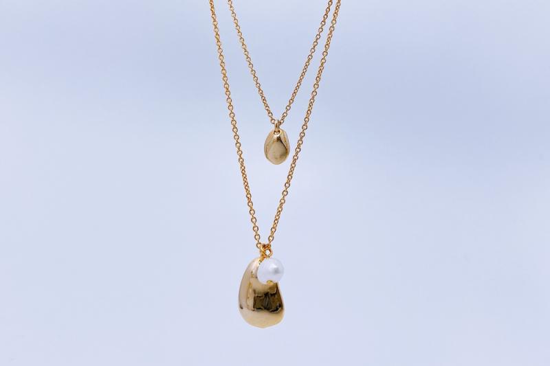 [Ozel] Daily Point Pearl Necklace