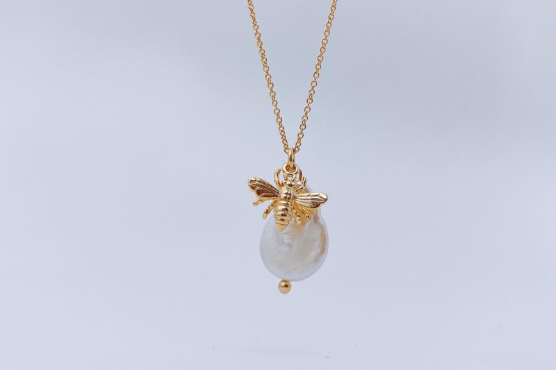 [Ozel] Simple Minimal Pearl Necklace