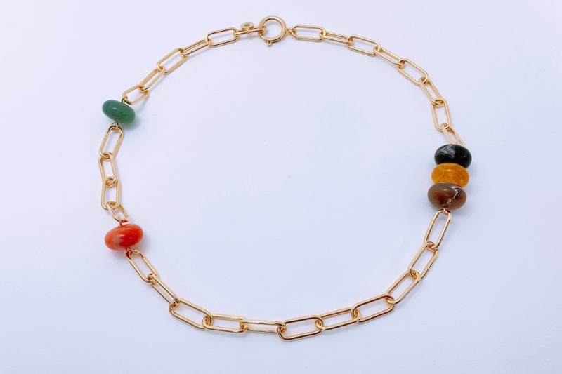 [Ozel] Delicate Fit Acrylic Necklace