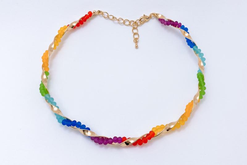[Ozel] Glass Necklace