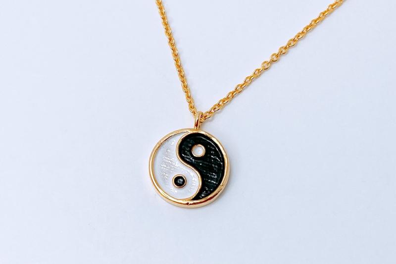 [Ozel] Shiny BRASS Necklace
