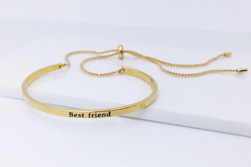 [오젤] 빈티지 감성 유광 신주 팔찌