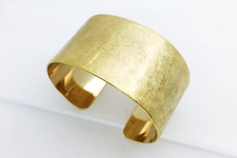 [Ozel] Curved BRASS Bracelet