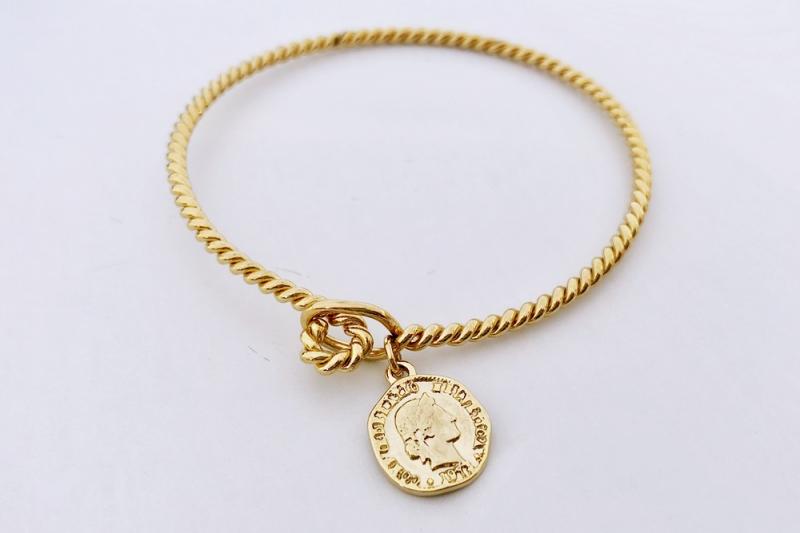 [Ozel] Shiny BRASS Bracelet