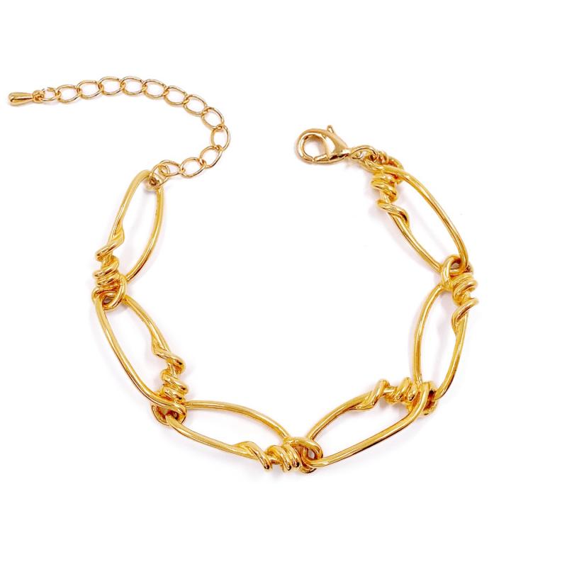 [오젤] 빈티지 감성 유광 아연합금 팔찌