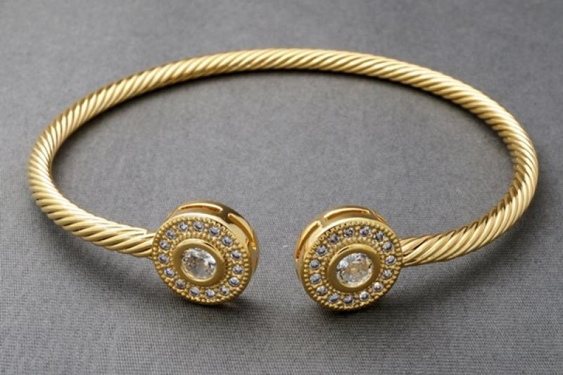 [Ozel] Romantic Mood Glossy Cubic Bracelet