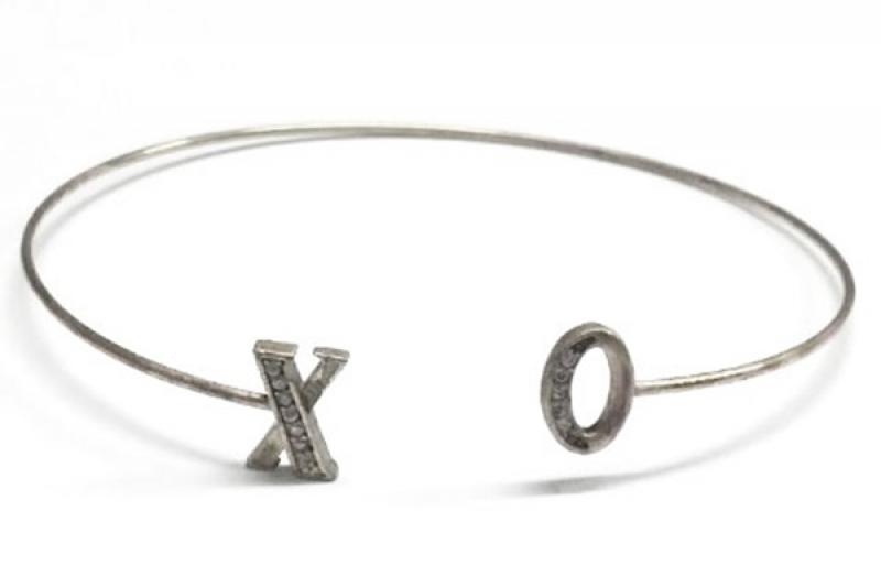 Trendy Glossy Brass Cubic Bracelet [