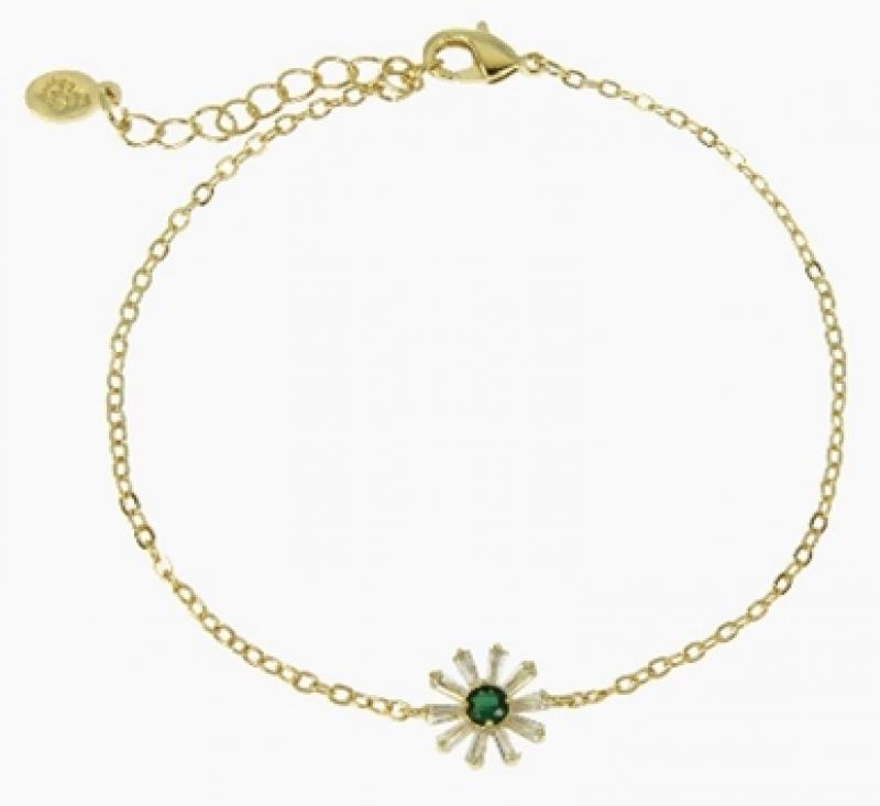 [Ozel] BRASS Cubic Zirconia Bracelet