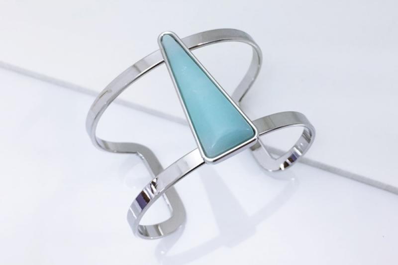 [Ozel] Feminine Glossy Brass Zinc Alloy Bracelet [Ozel]