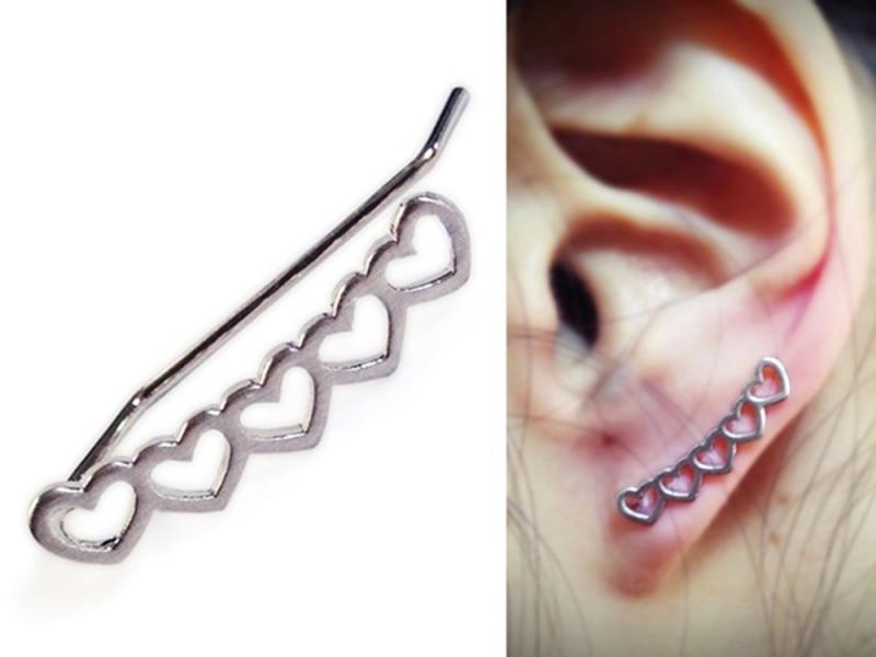 [Ozel] Matte BRASS Ear Cuff