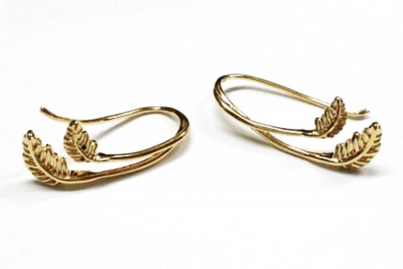 [Ozel] Shiny BRASS Ear Cuff