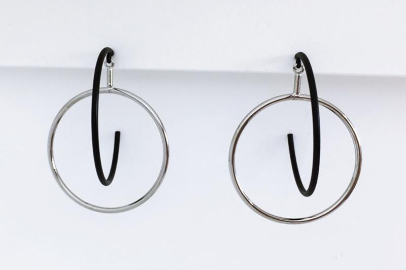 [Ozel] Casual Mood Brass Earrings