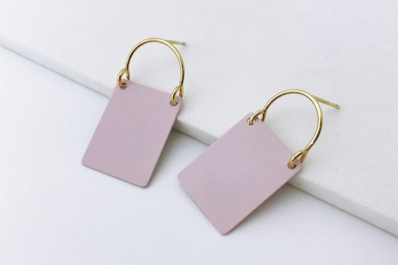 [Ozel] Modern Classic Glossy Brass Hairpin