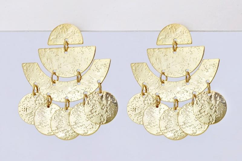 [Ozel] Luxurious Glossy Earrings
