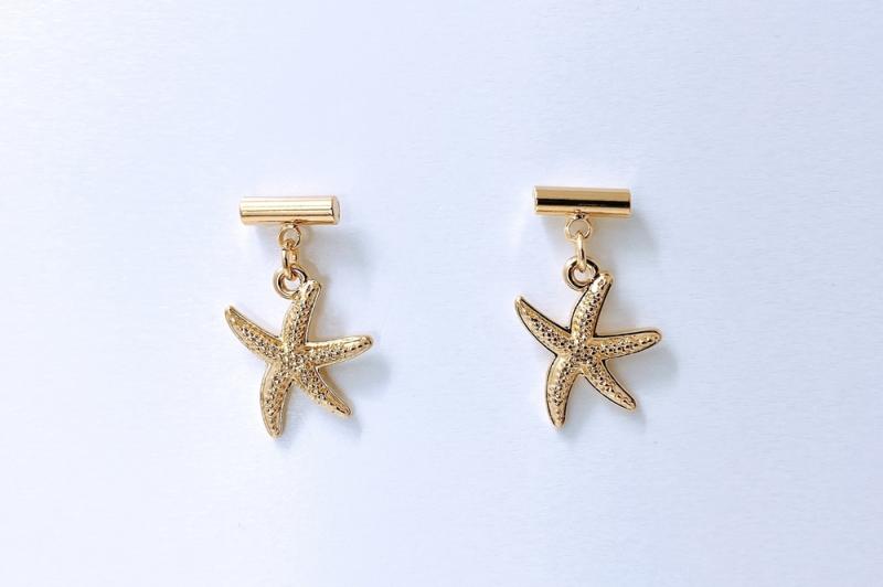 [Ozel] Shiny BRASS Earring
