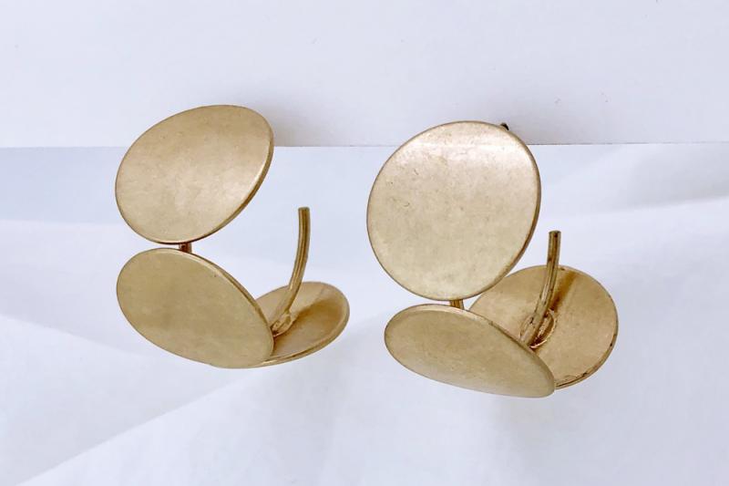 [Ozel] Trendy Vintage Plated Zinc Alloy Earrings