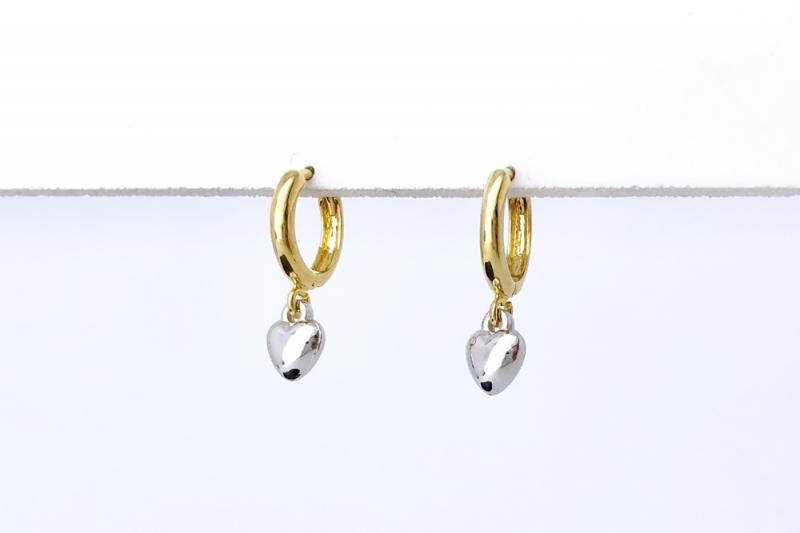 [오젤] 페미닌 유광 신주 귀걸이