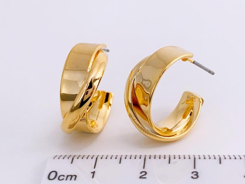[Ozel] Shiny BRASS Earring