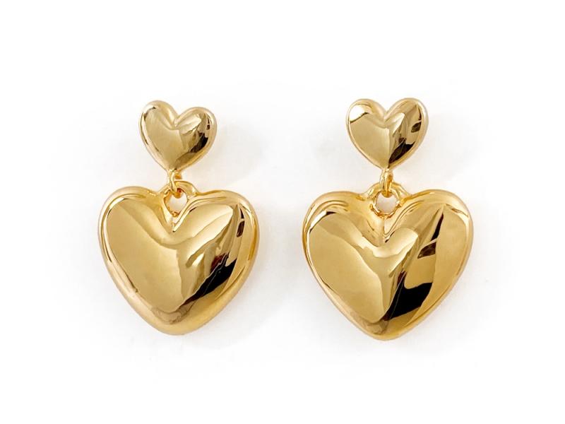 [Ozel] BRASS/ZINC Earring