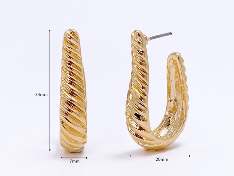 [오젤] 여친선물 유광 아연합금 귀걸이