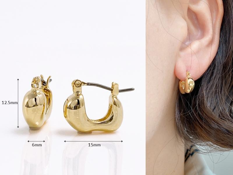 [오젤] 우아한 유광 신주 귀걸이