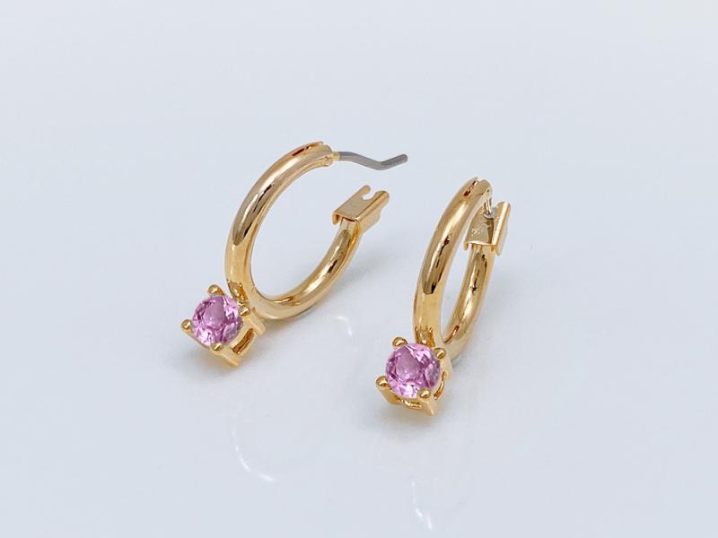 [Ozel] Shiny BRASS Cubic Zirconia Hair Accessory