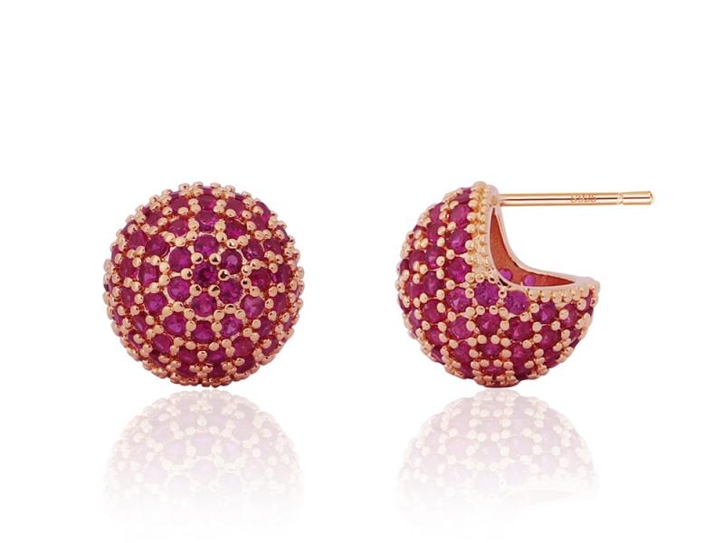 [Ozel] Shiny BRASS Cubic Zirconia Hair Accessory