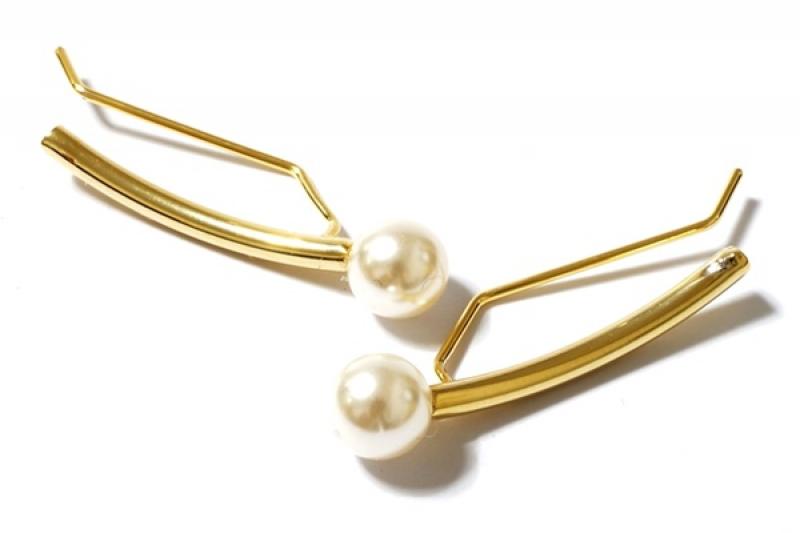 [Ozel] Layered Pearl Ear Cuff