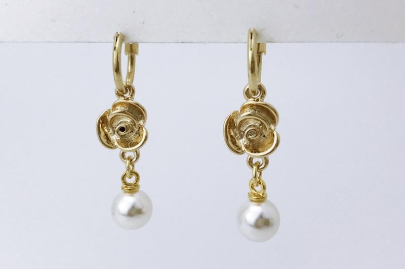 [Ozel] Casual Mood Pearl Earrings