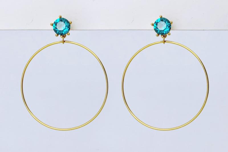 [Ozel] Trendy Crystal Earrings