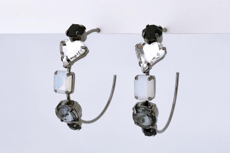 [Ozel] Unique Mood Glass Earrings