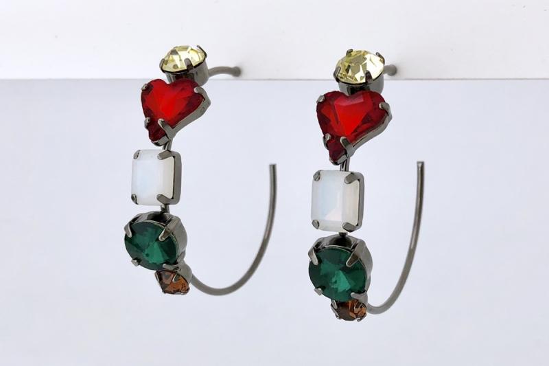 [Ozel] Girlfriend Gift Glass Earrings