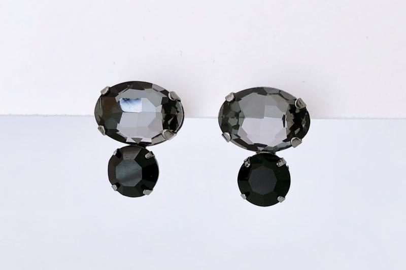 [Ozel] Sophisticated Glass Earrings