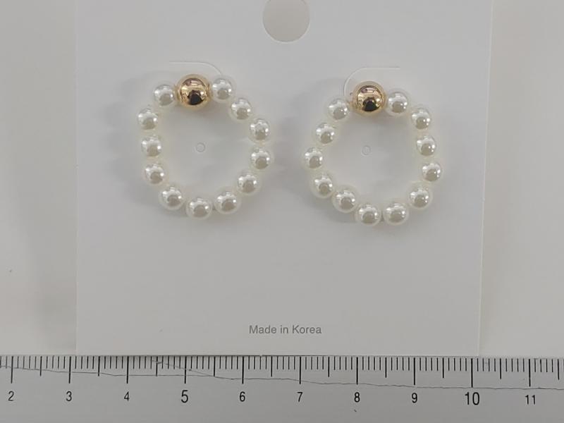 [Ozel] ACRYLIC Pearl Earring