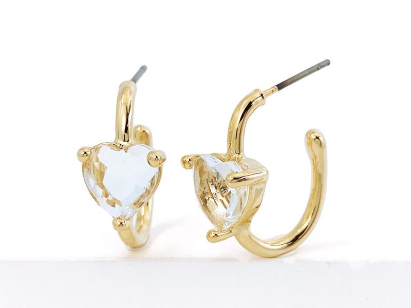 [Ozel] BRASS Glass Earring