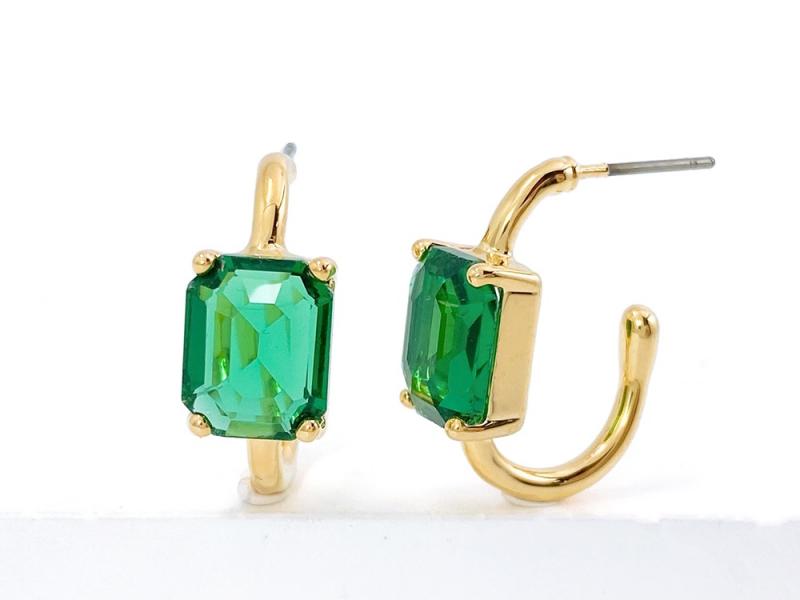 [Ozel] BRASS Glass Earring