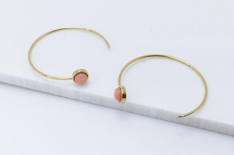 [Ozel] Stylish Glossy Earrings