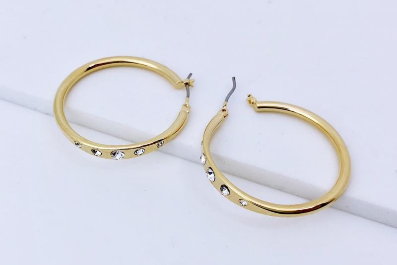 [오젤] 여친선물 유광 신주 귀걸이