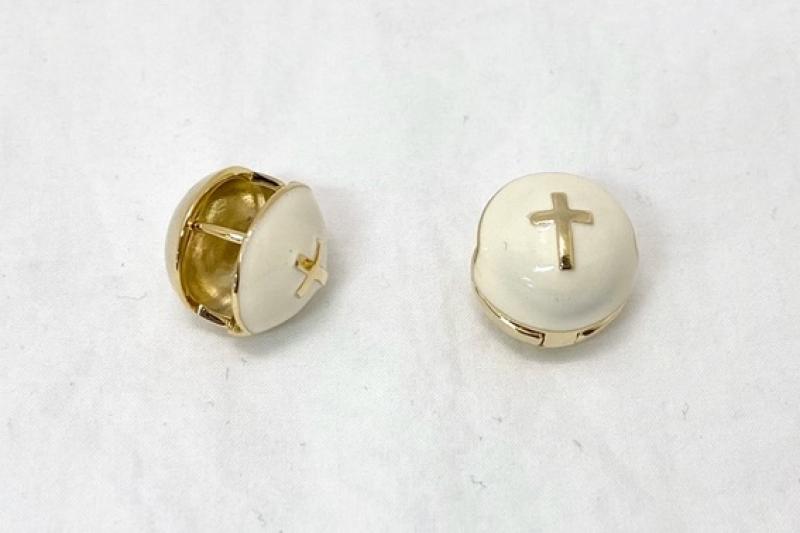 [오젤] 은은한 매력의 유광 신주 에폭시 귀걸이