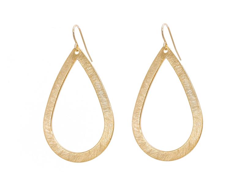 [Ozel] Curved Drop Earring