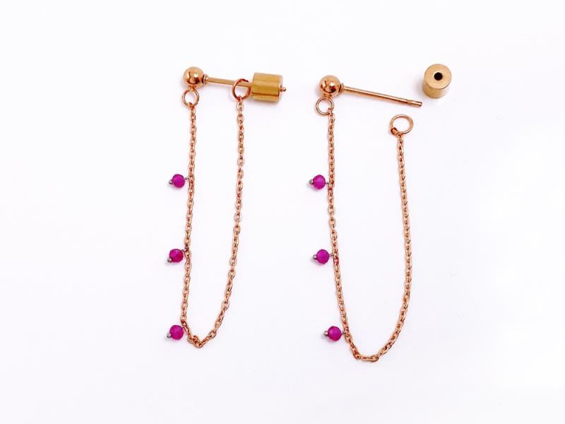 [Ozel] Shiny STEEL Earring