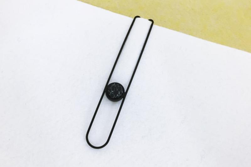 [Ozel] Simple Minimal Howlite Gemstone Hairpin