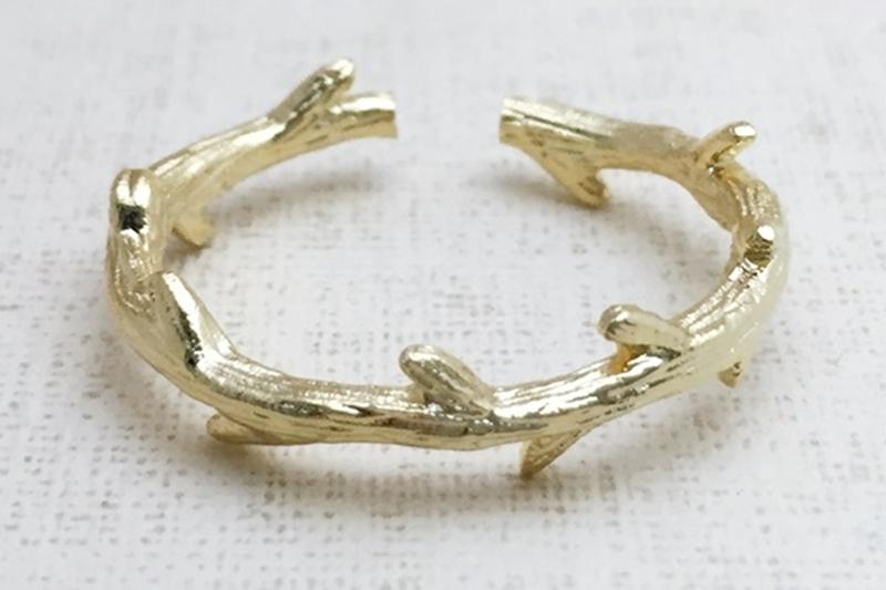 [Ozel] Shiny BRASS Ring